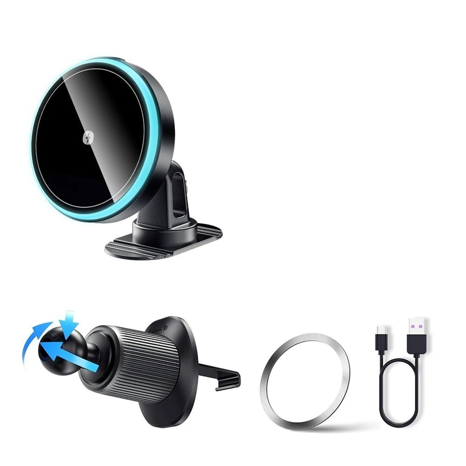 per iPhone 15 14 13 PRO Max Soporte Movil Coche Accesorios Coche