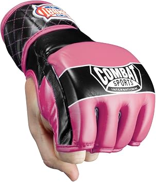 Combat Sports Traditional MMA Fight Gloves with Open Palm