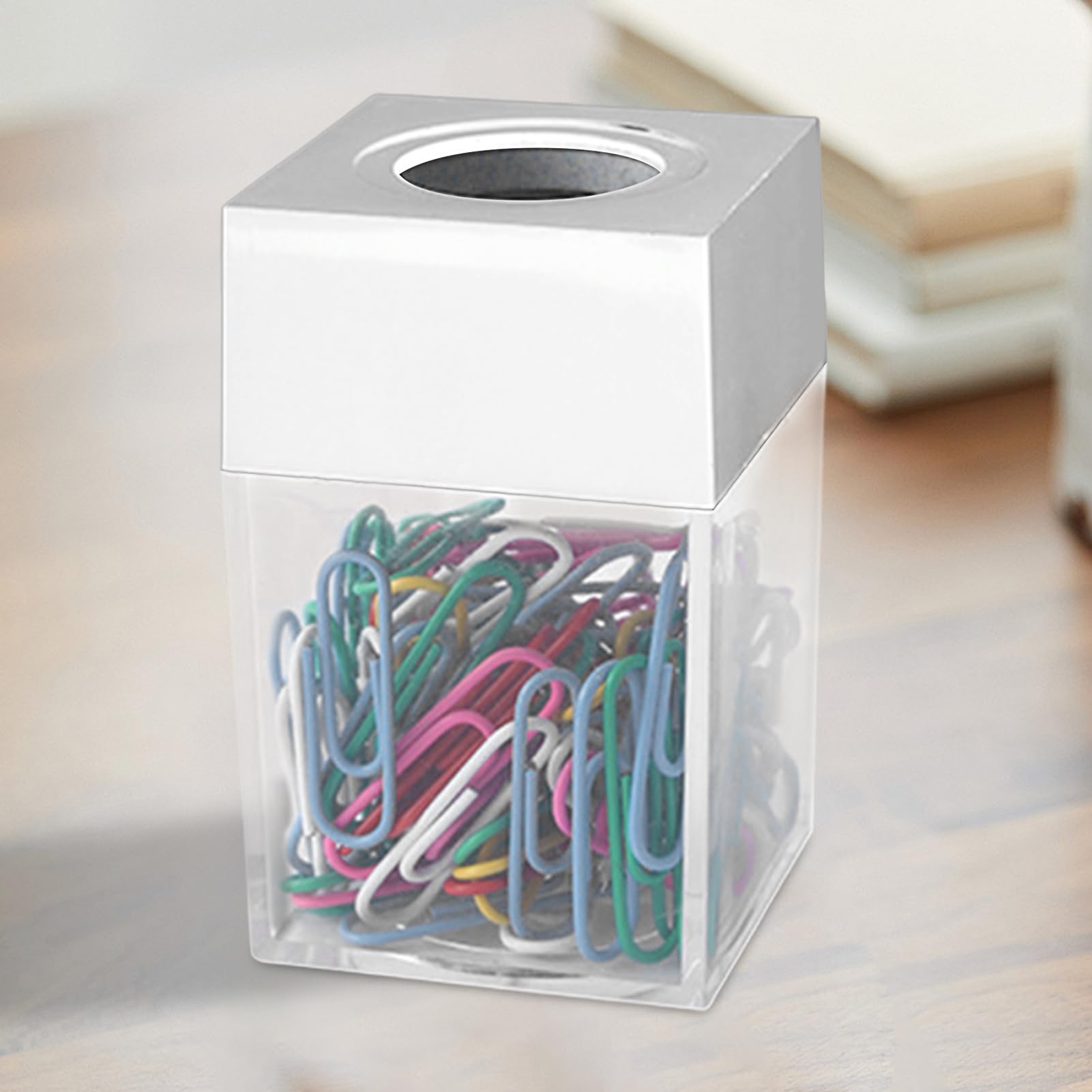 Generico Porta Graffette Portatile | Porta Graffette Magnetico Ufficio, Scrivania, Aula, Casa, Studio, Dorm, Viaggio, Locker, Zaino, Quaderno, Raccoglitore,