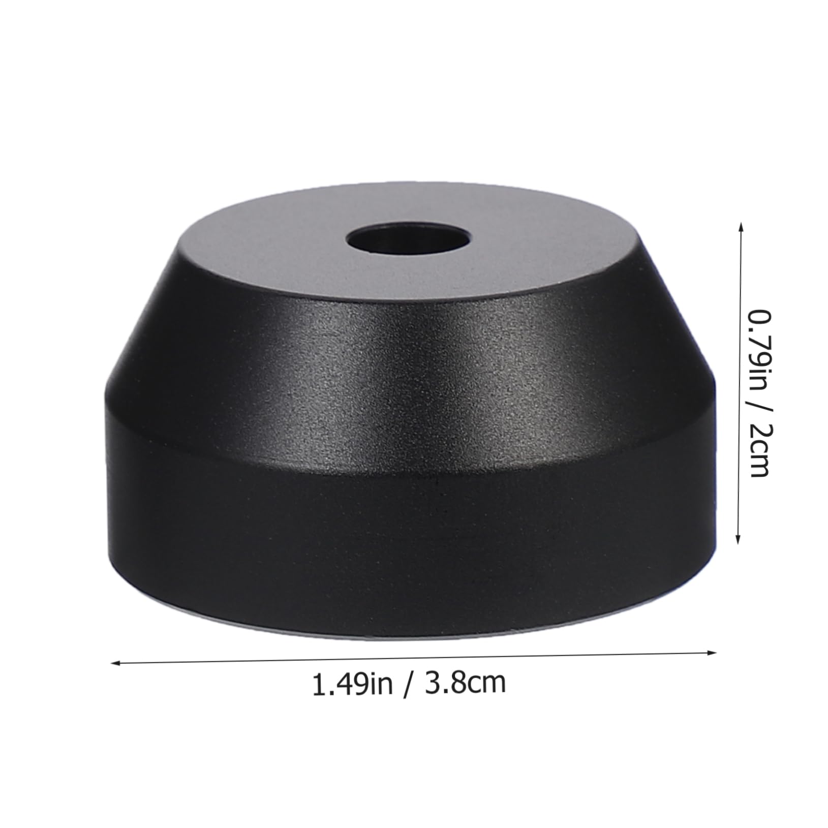 BESTonZON 3 Pezzi 45 Adattatore Di Registrazione Adattatore Per Dischi Da 45 Giri Accessori Adattatore Per Dischi in Vinile Metalli Piccolo Adattatore Metallo Giradischi Alluminio Cupola