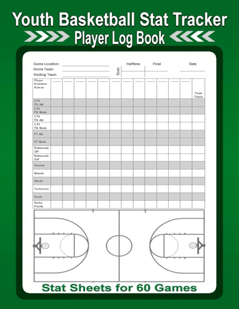youth-basketball-stat-tracker-player-log-book-60-game-basketball-scorebook-120-large-print-stat-tracking-single-sided-pages-court-maps-to-record-book-for-parents-coaches-players-fans-youth for Basketball Stat Sheets Free Printable Youth Basketball Stat Tracker Player Log Book: 60 Game Basketball Scorebook | 120 Large Print Stat Tracking Single-Sided Pages | Court Maps to Record ... Book for Parents, Coaches, Players, Fans: Youth for Basketball Stat Sheets Free Printable