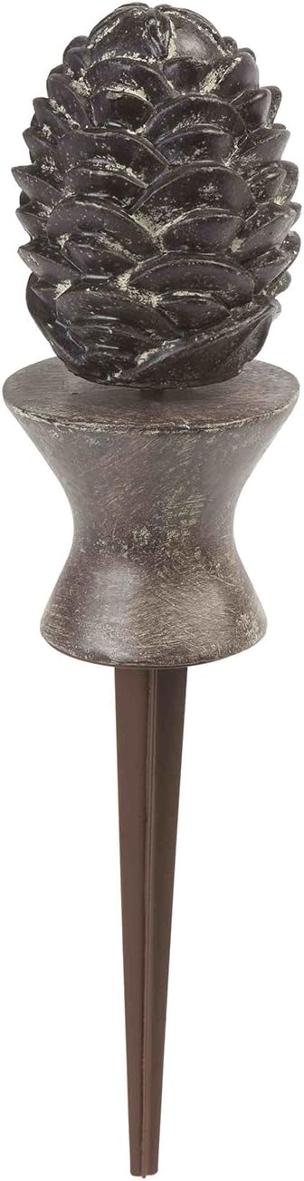 Liberty Garden 615 Decorative Pine Cone Garden Hose Guide - Bronze