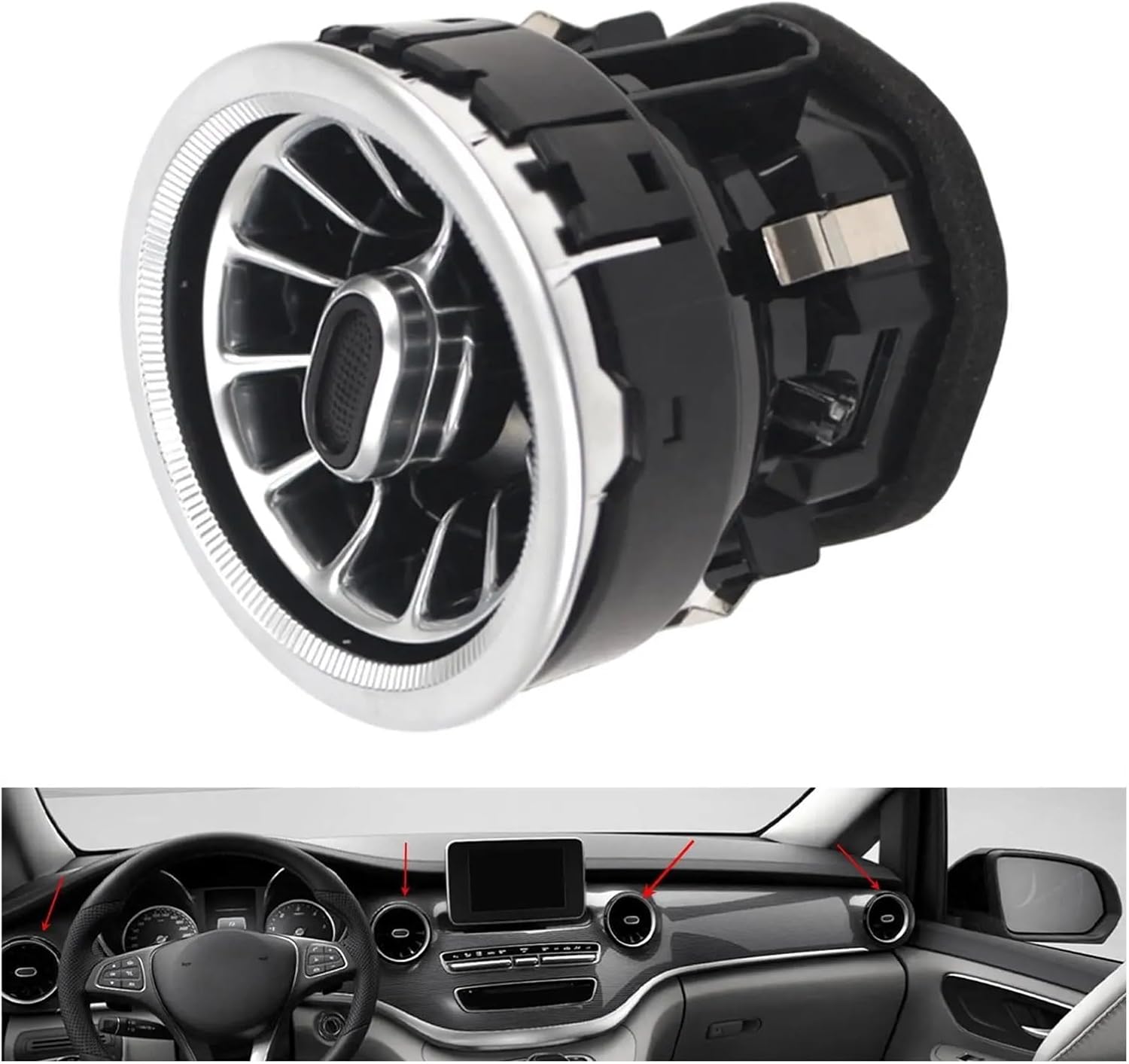 Car air conditioning outlets Dashboard Air Outlet Conditioning Vent A4478308602 Professional Fit For Benz V Class W447 vito V260