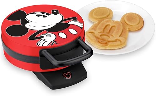 Miniatura 2 de Creador de waffles de Disney Mickey Mouse Rojo