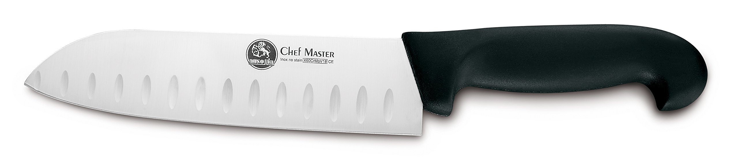 Couteau Santoku lame acier inox 440 manche polypropylène