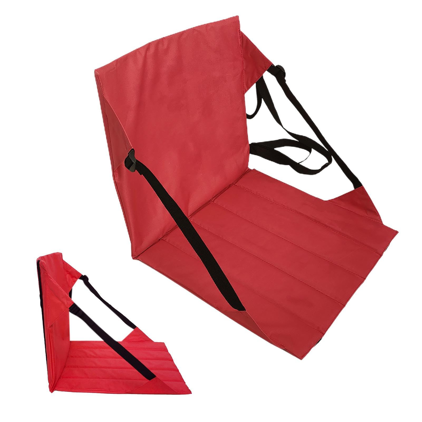 Tappetino Per Sedia Da Campeggio Portatile Cuscino Per Schienale Pieghevole Leggero Giardino Esterno Sedia Singola Pigra Sedie Per Sedili Da Stadio Da Picnic - Foto 10