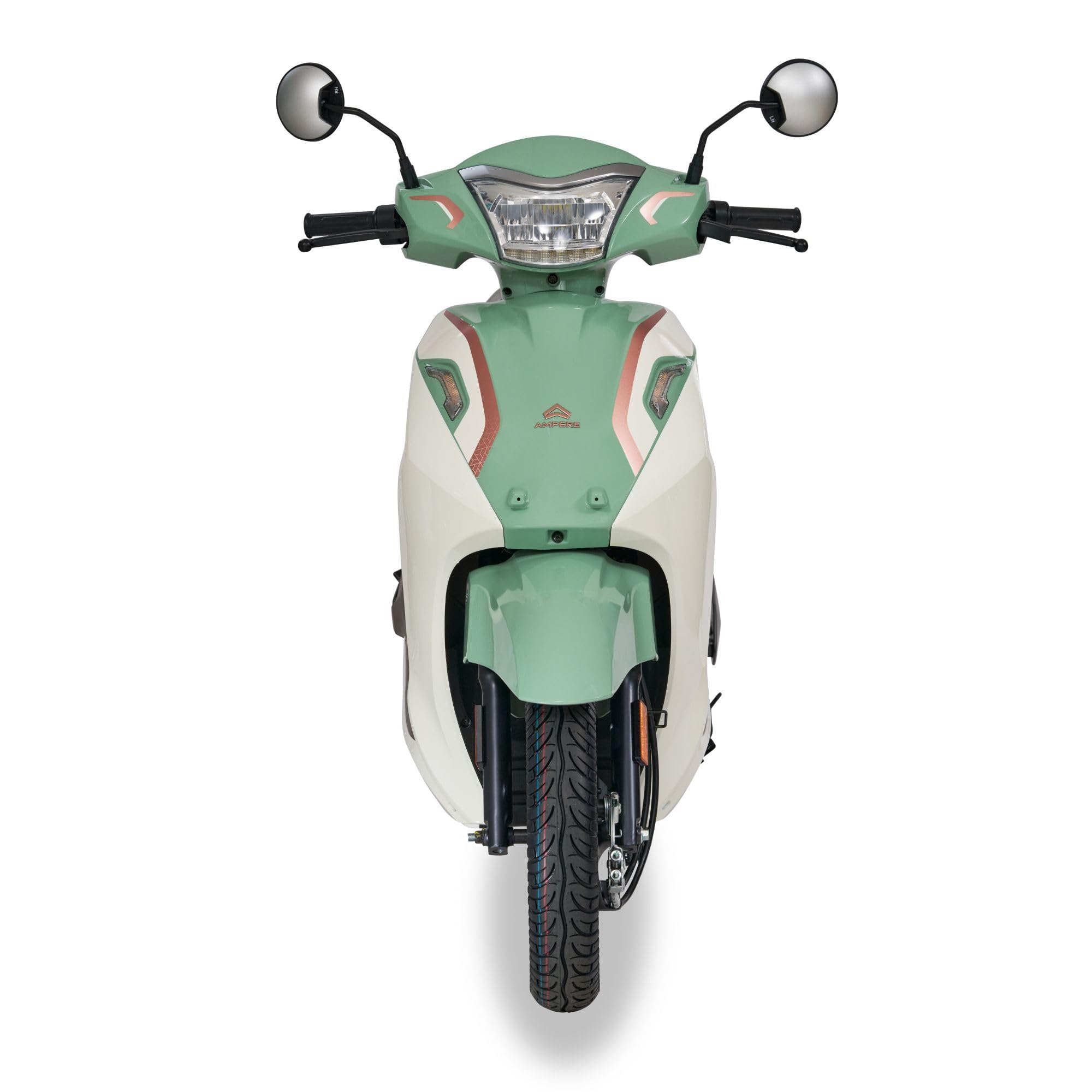 Ampere Magnus G Max Electric Scooter by Greaves I 142 km IDC Range I Next Gen LFP Battery I Booking for Ex-Showroom Price (with Portable Charge, Matcha Green)
