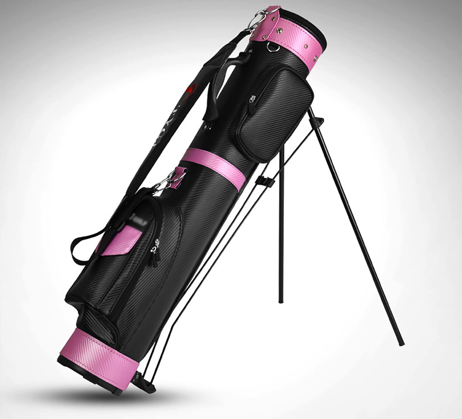 Damen Halbsatz Golfschläger, Golfschläger Set, Golf Rechtshänder Schläger für Anfänger, 4 Golfschläger, mit Tasche