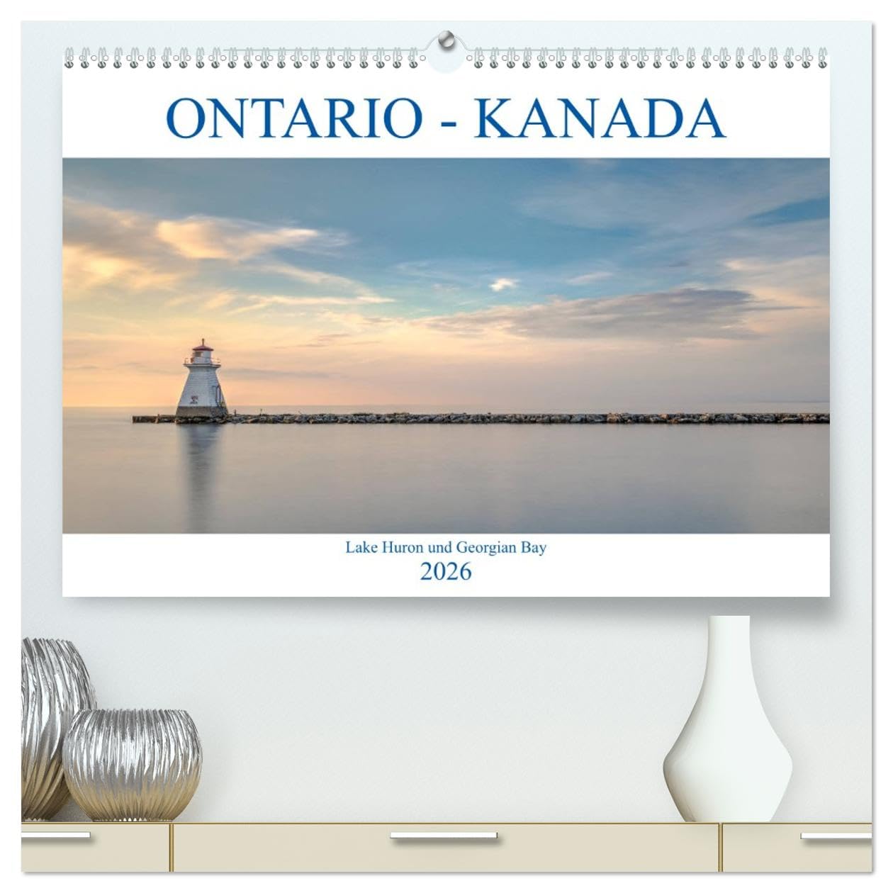 Ontario Kanada, Lake Huron und Georgian Bay (hochwertiger Premium Wandkalender 2026 DIN A2 quer), Kunstdruck in Hochglanz: Farbenprächtige ... und Georgian Bay verzaubern Kanada Fans.