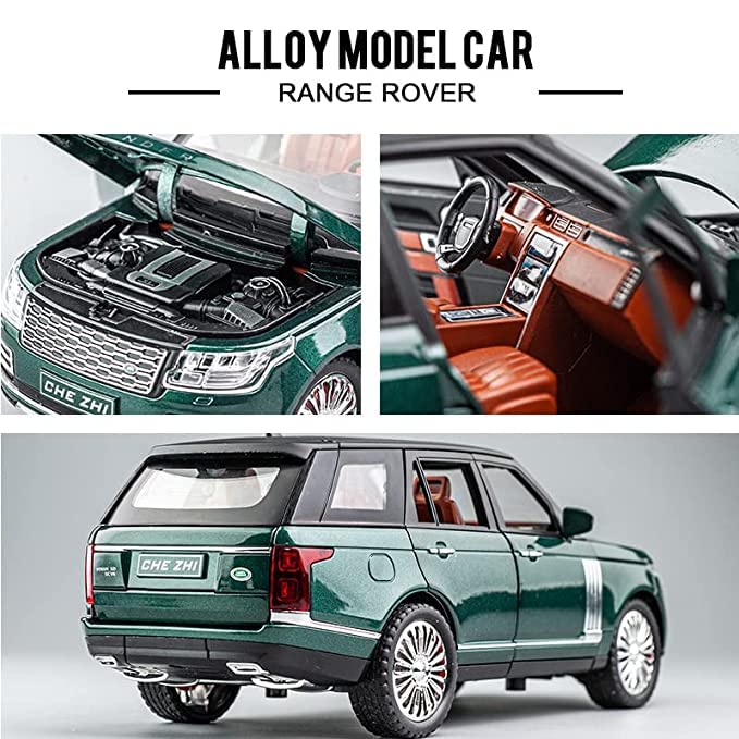 Image of Invite Enterprise Exclusive Alloy Metal Pull Back Die-cast Cars 1:24 Scale Model with Sound Light Mini Auto Toy for Kids 【Colors as Per Stock】