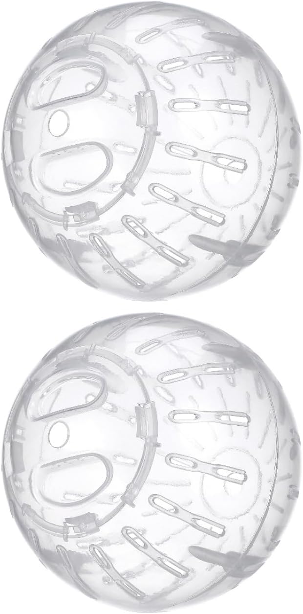 Hamster Ball Small Pet Exercise Running Ball with Ventilation Holes Detachable Design for Hamsters and Guinea Pigs Safe Play Activity