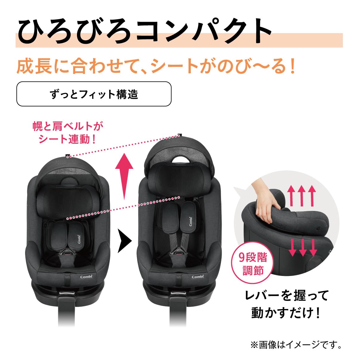 Amazon | コンビ 回転式チャイルドシート クルムーヴ R129 エッグ 
