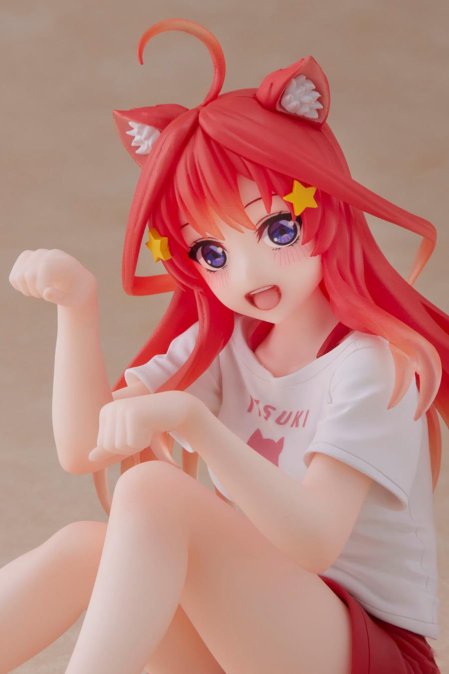 Zhongkaihua Kwintesencjalne Pięcioraczki Nakano Itsuki Figurka 13CM Kot Ver. Domowe Ubrania Figurka Anime PVC Statuetka Ozdoba Biurka Domowego Dekoracja Prezent