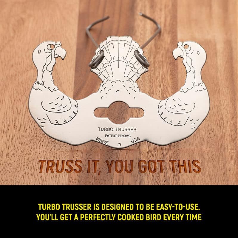 Miniatura 4 de para pavo I Visto en Shark Tank I Cocina uniformemente para carne más jugosa I De acero inoxidable y apto para lavavajillas I Fácil para horno,