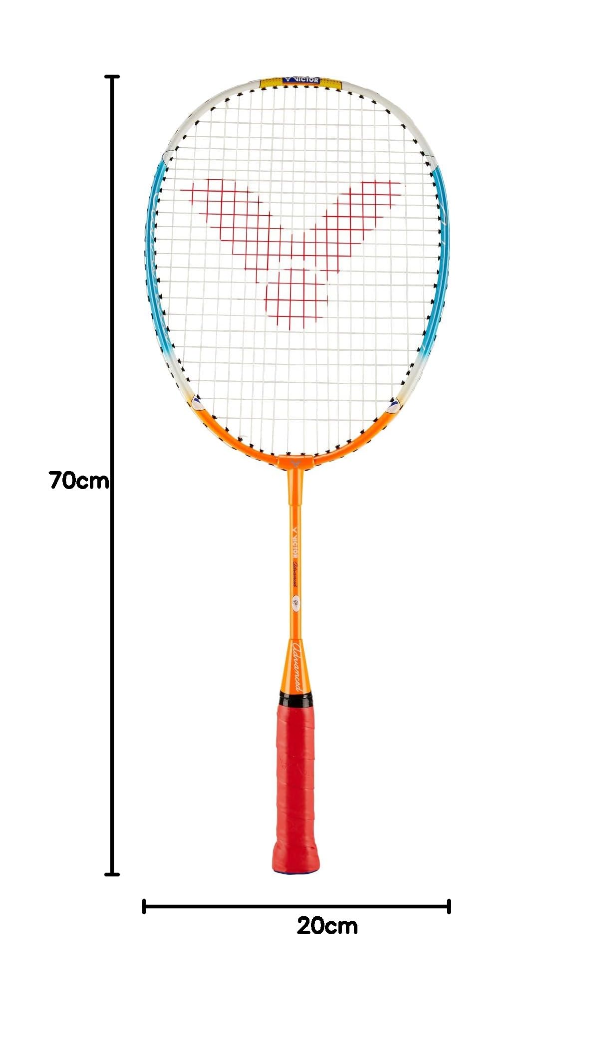 Victor Badmintonschläger für Kinder versch. Größen, ideal für Innen- und Außenspiele für Jungen und Mädchen