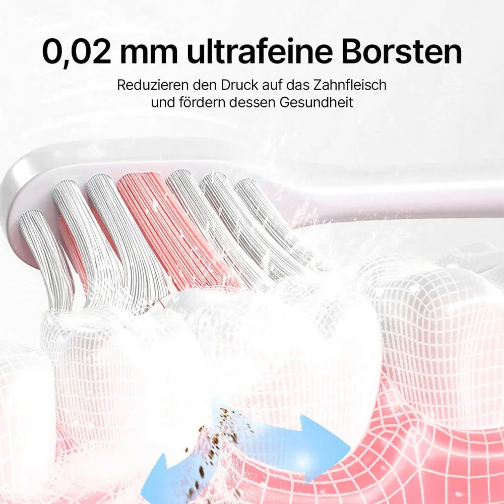 Oryzom ProSonic V1 – Détartreur dentaire sonique professionnel pour des dents plus lisses et une bouche plus propre.(Blanc lunaire)