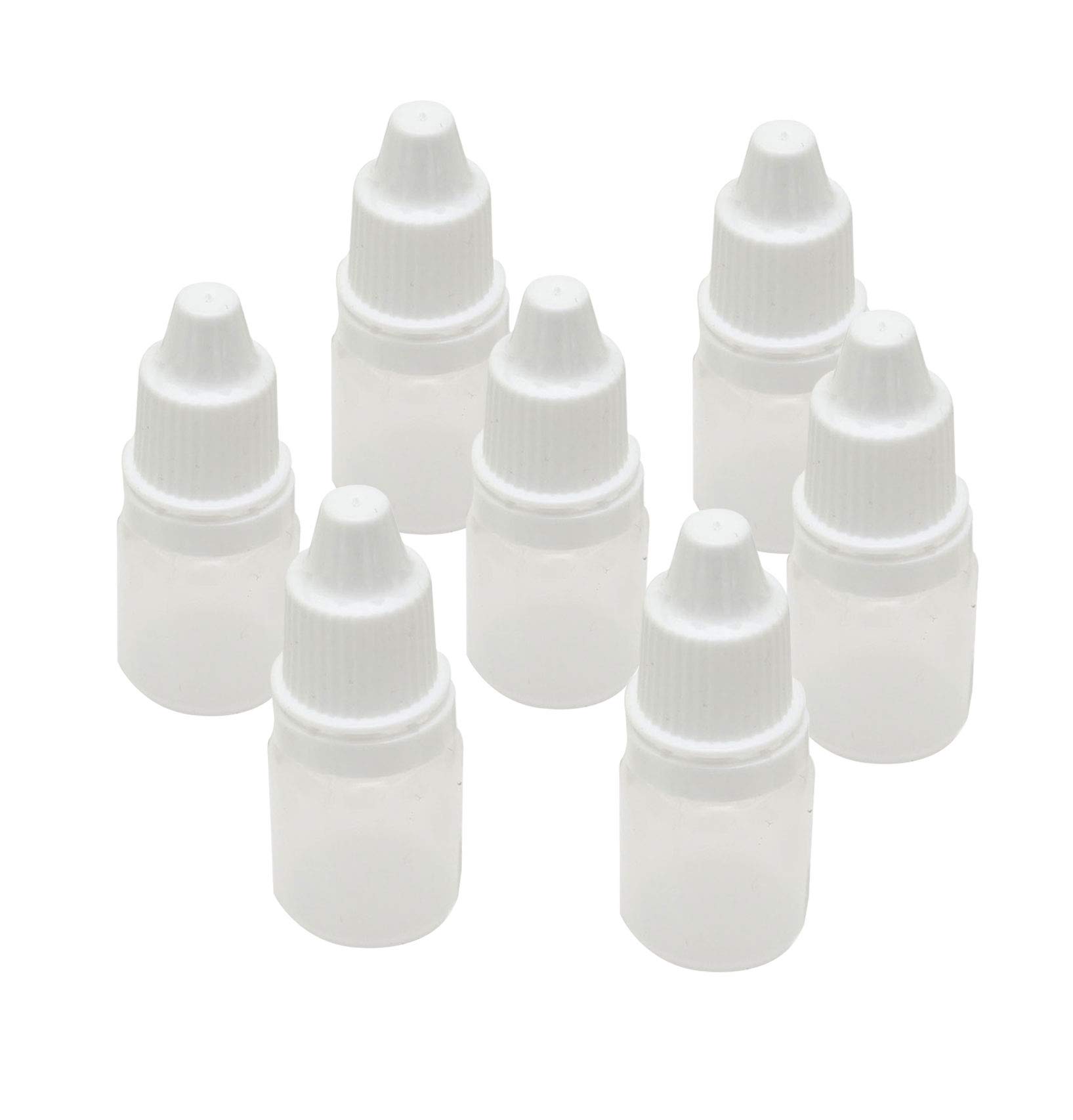 Homeotrade 5 ML Empty Eye Dropper Bottle With Cap And inner dropper. pack of 25 pieces-image-27
