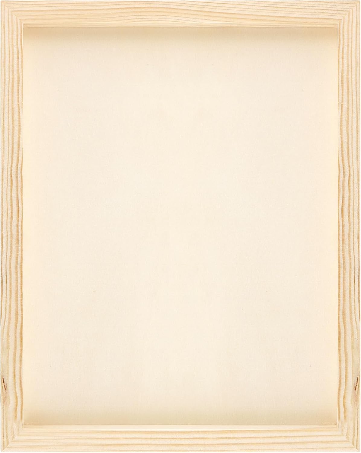 8 Pack 8x10 Inch Unfinished Wood Canvas Panels, 2CM/0.78 Inch Deep Wooden Rectangular Canvas Boards for Crafts, Painting