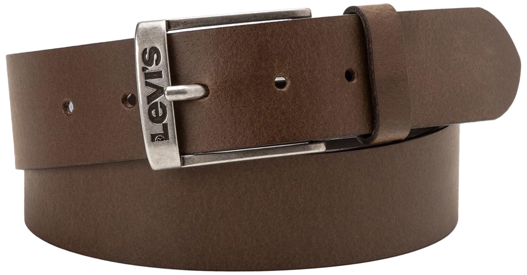 Levi's Men's New Duncan Belt, Dark Brown, 115 cm