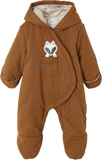 Vertbaudet Combi Pilote Bebe Camel 3m 60cm Amazon Fr Vetements