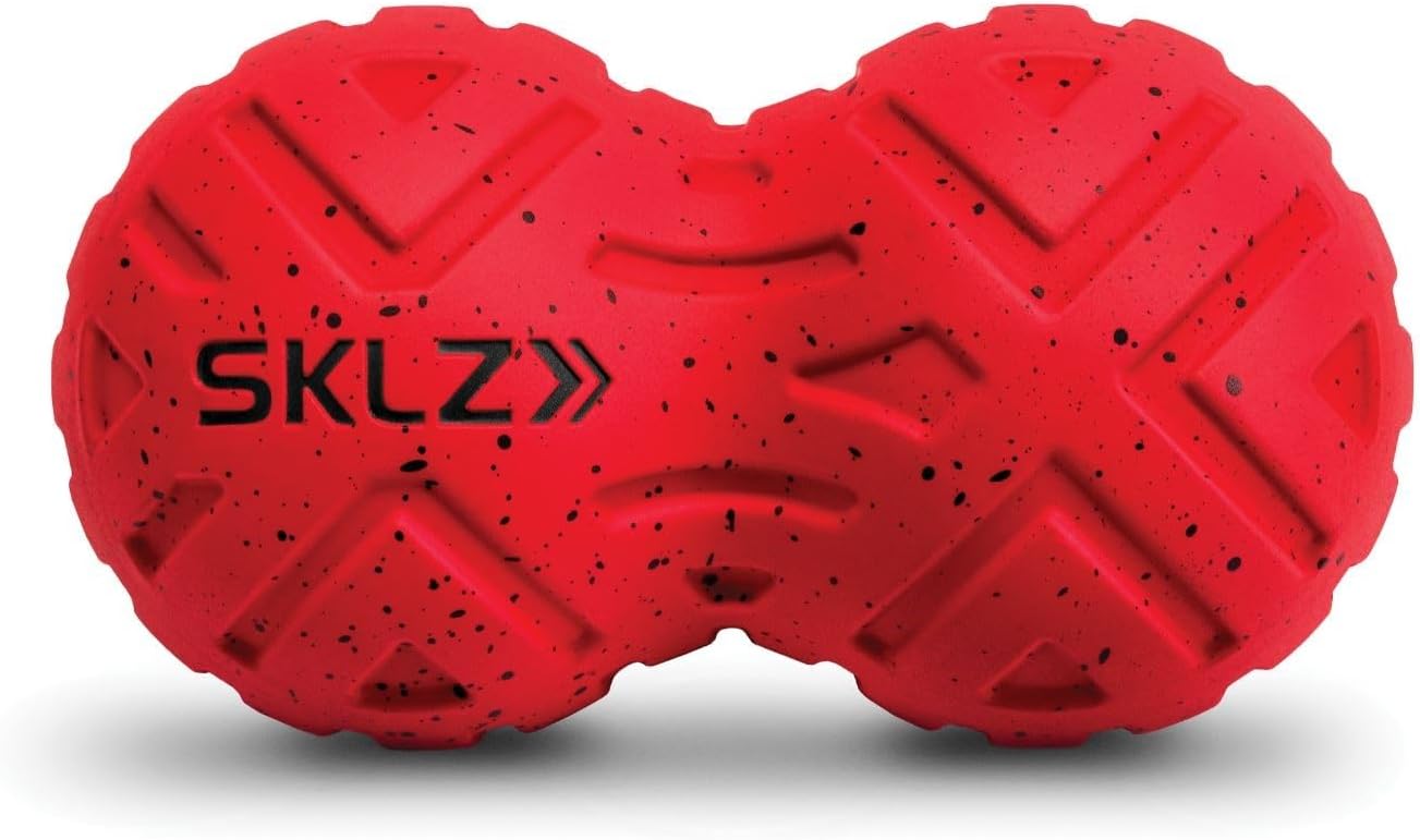 SKLZ Massage Balls - Physical Therapy Ball for Myofascial Release, Trigger Points, Deep Tissue Massages, Pain Relief, Warm Up and Recovery. (Dual Soft, 2.5-inch, 5-inch, Dual High Density)