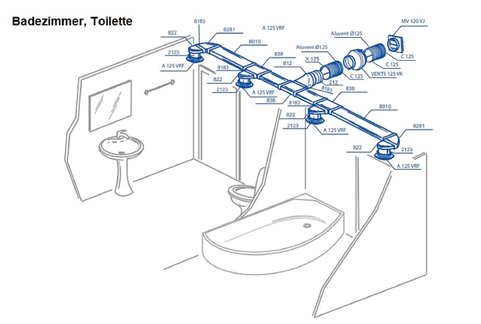Condotto Ventilazione 220x90mm - 0,5m Per Impianti Aria - Foto 8