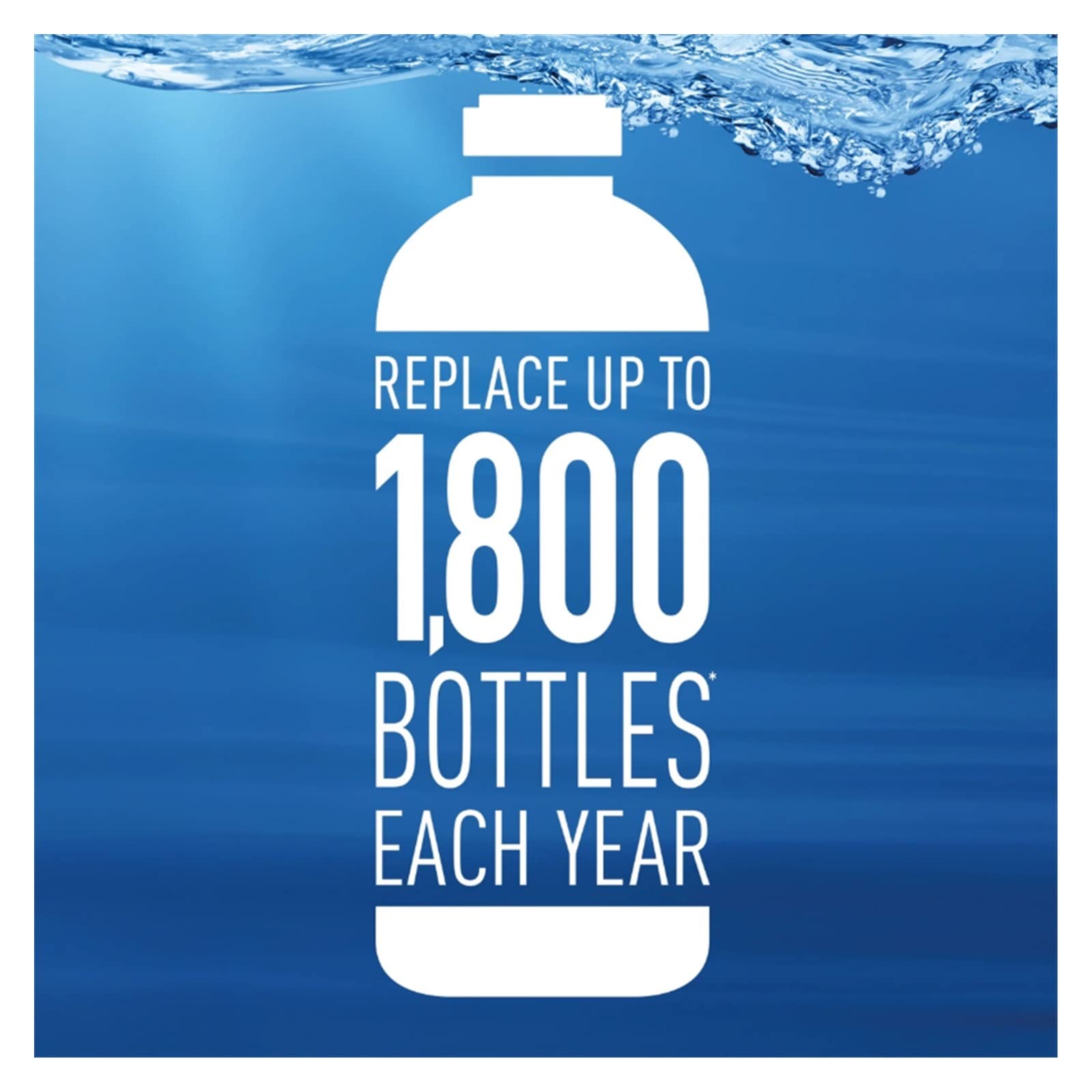 Système de Filtration de Robinet d'eau du Robinet avec Rappel de Changement de Filtre, 36459,Remplacement Moins FréQuent