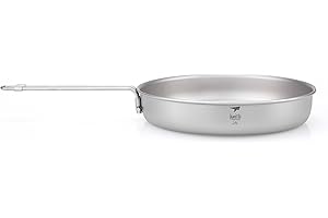 Keith Sartenes de Titanio Plegables para Cocinar con Más Seguridad: ¡Experiencia Gastronómica Mejorada!