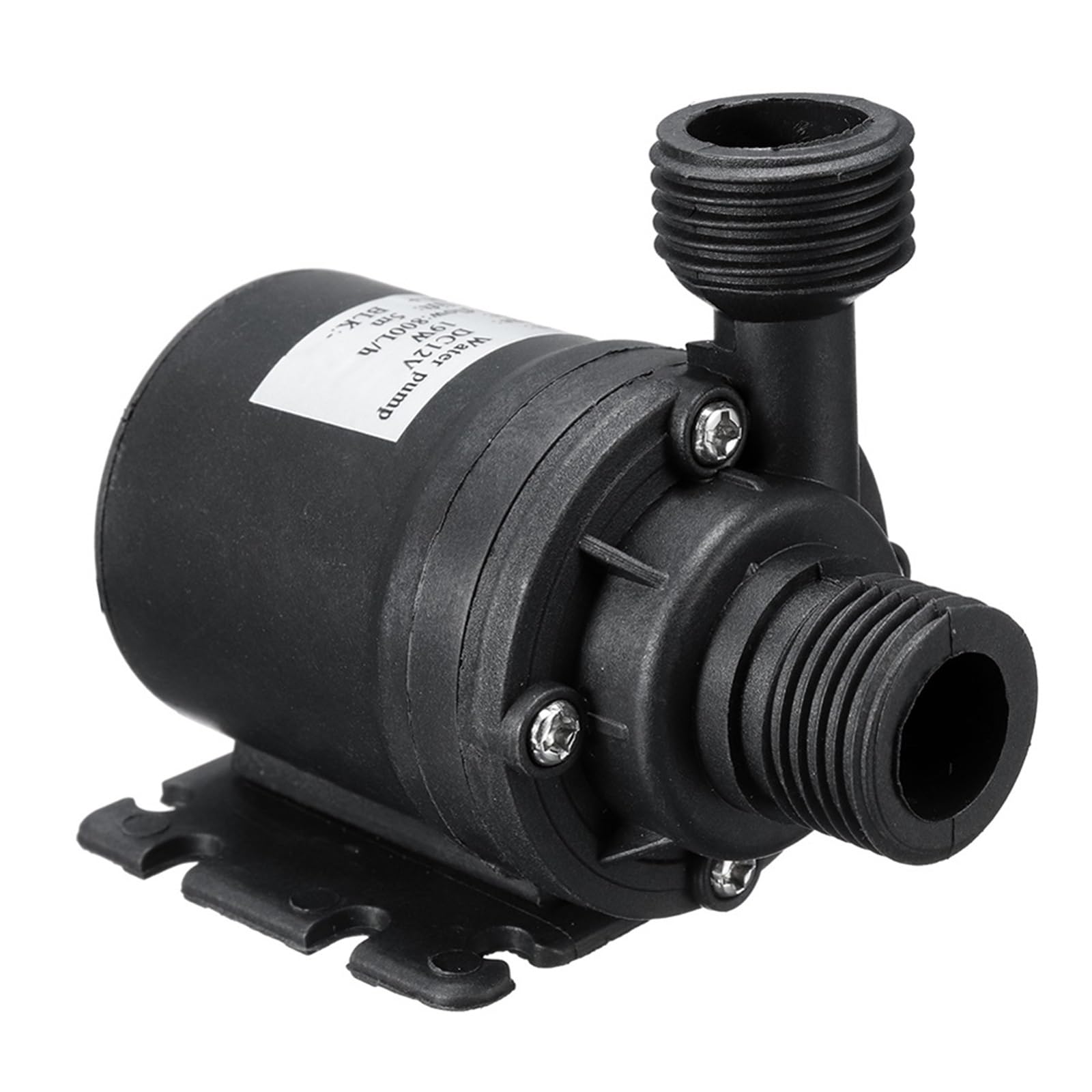 DC 12 V/24 V Wasserumfüllpumpe, wasserdichte Wasser-Tauchpumpe, 5,5 m bürstenloser Motor für Kühlsystem, Brunnenheizung (12 V)