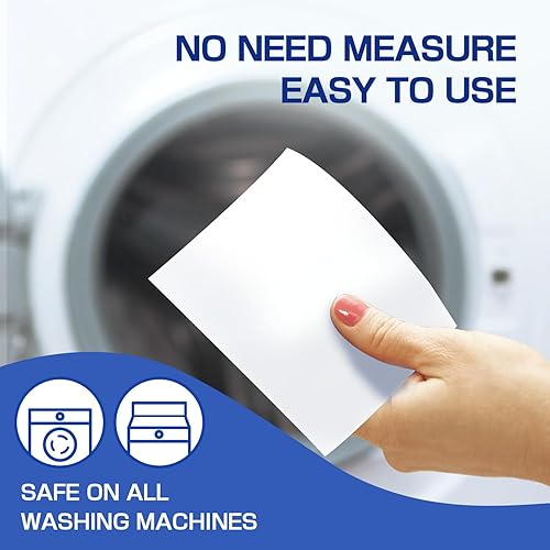 Miniatura 4 de CLEARALIF Hojas suavizantes de tela para lavandería, aroma de lino fresco, 160 cargas, respetuoso con el medio ambiente, ideal para viajes,