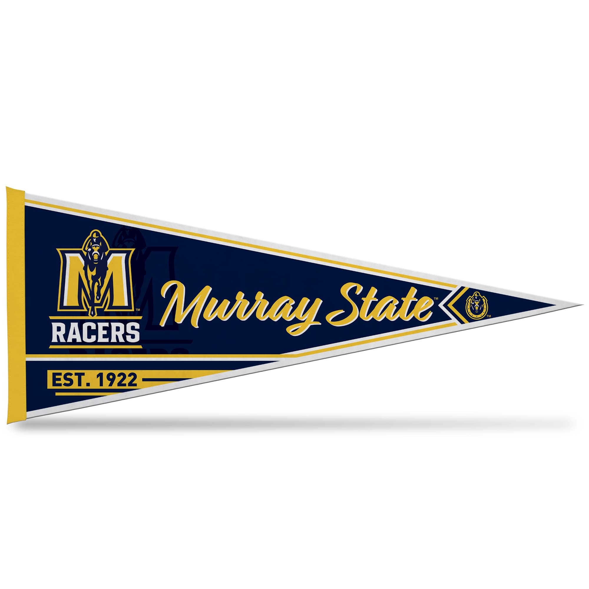 Banderín de fieltro clásico de los Murray State Racers para interiores