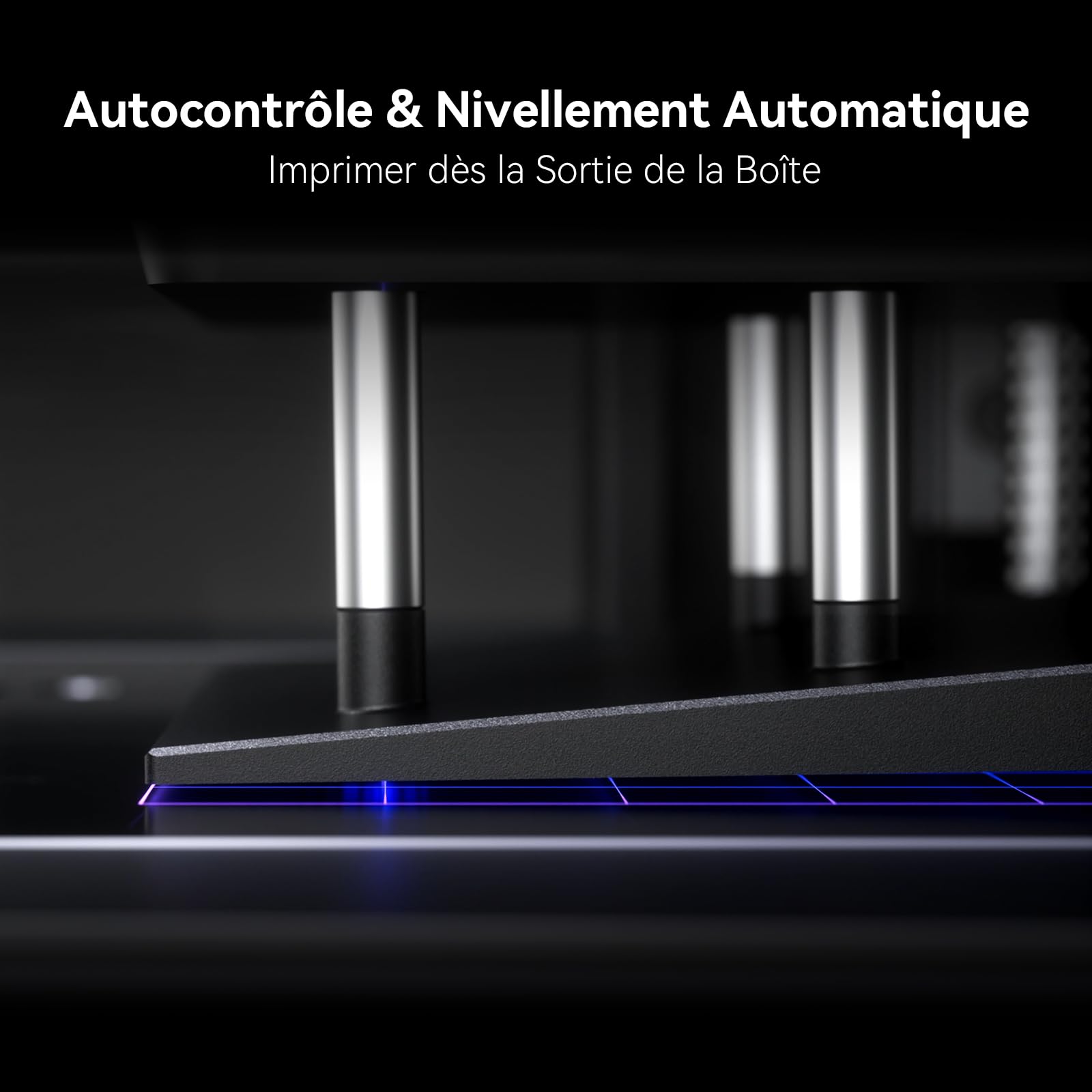 ELEGOO Mars 5 Imprimante 3D Résine avec Écran LCD Monochrome 4K, Nivellement Automatique, Autocontrôle, Resin 3D Printer pour Débutants, Facile à Utiliser, Taille d'impression de 143,43x89,6x150 mm³
