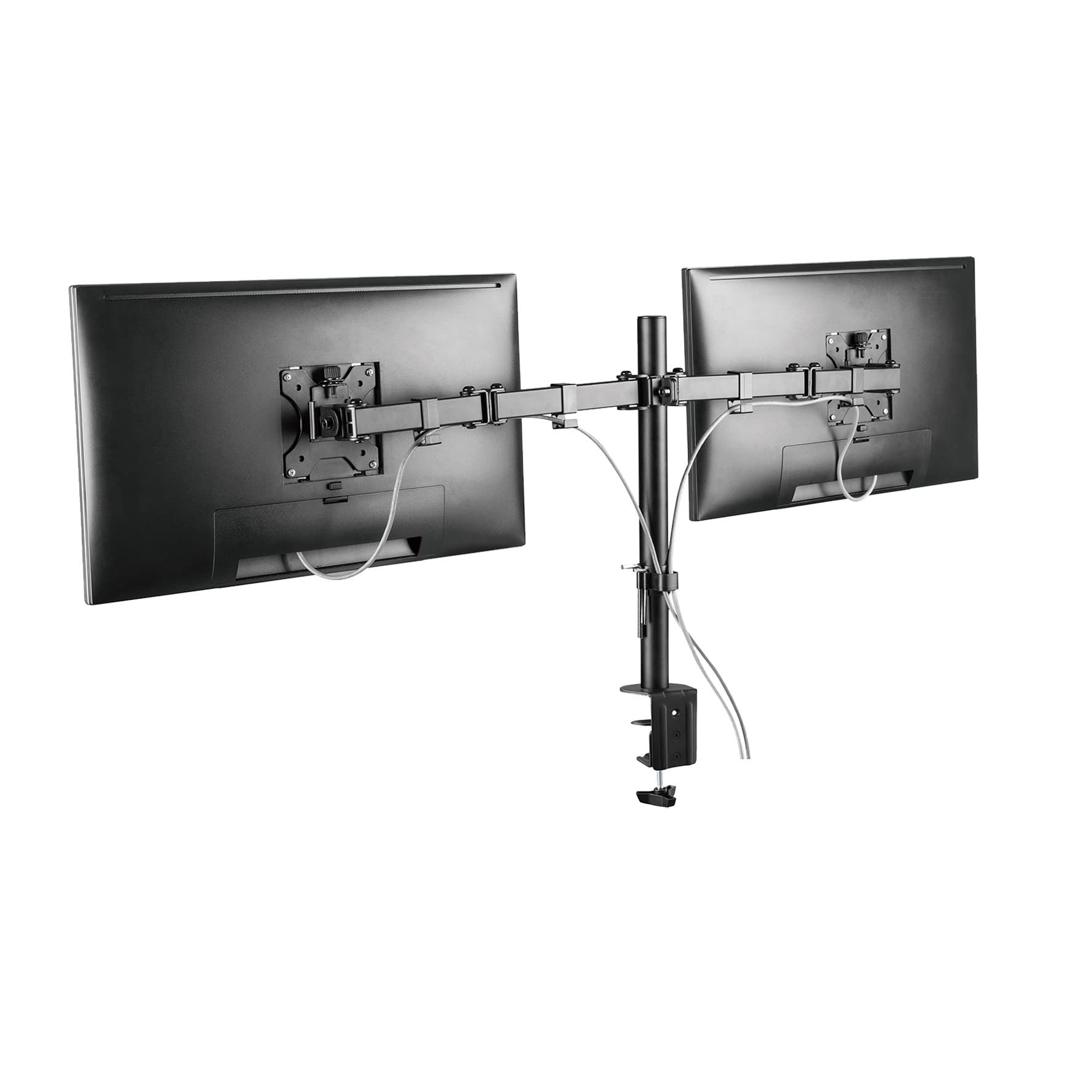 NewStar FPMA-D550DBLACK Supporto da tavolo per monitor nero doppio 16kg
