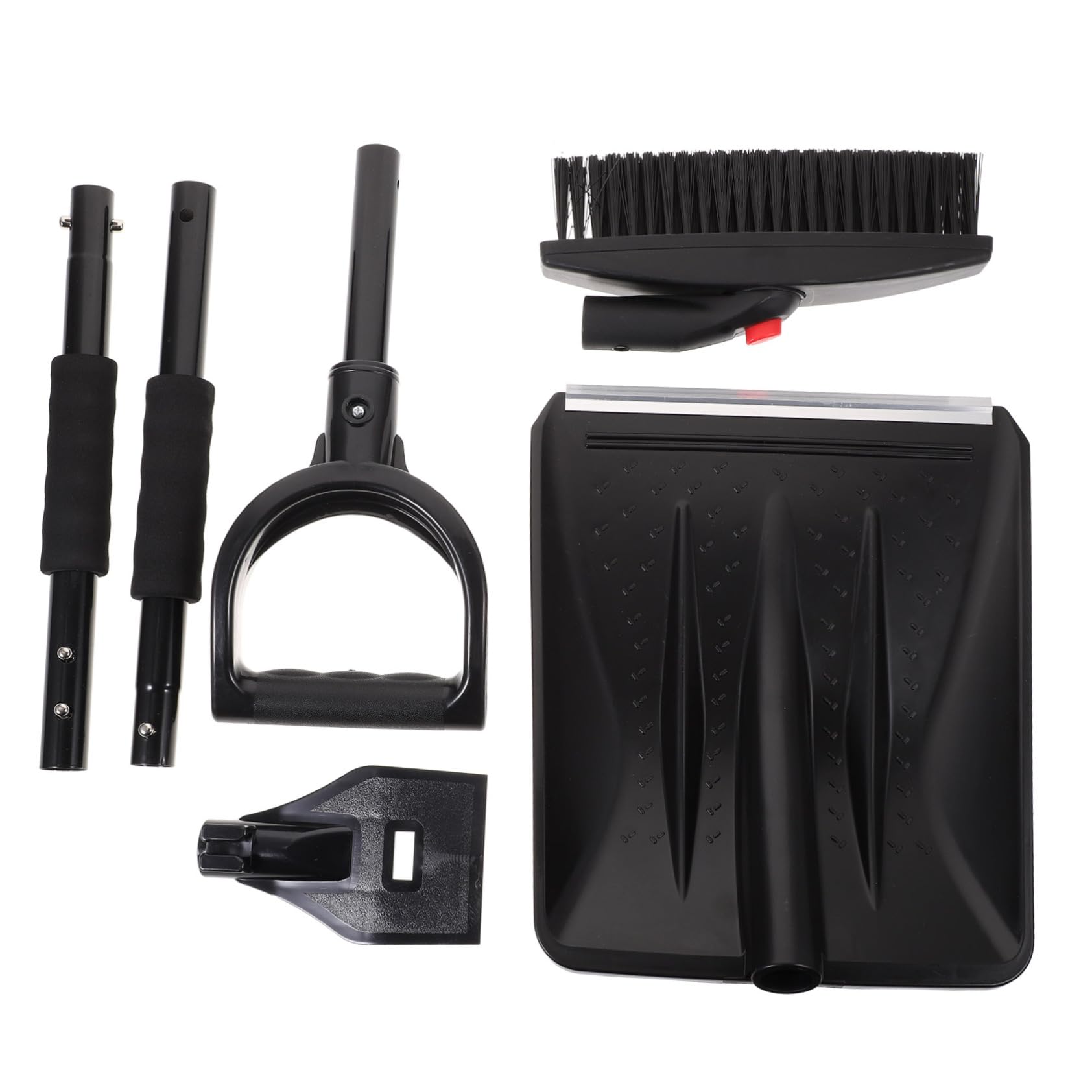 Kit Quitanieves para Coche Pala y Raspador De Hielo para Ventanas Resistente y Flexible