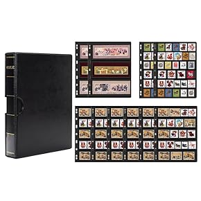 Amazon.co.jp: 切手用アルバム - 収納・ディスプレイ: ホビー