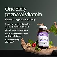 Vista 4 de New Chapter Prenatal Vitamins, One Daily Prenatal Multivitamin Enhanced for Age 35+ with Methylfolate + Choline for Healthy Mom & Baby, Gluten Free