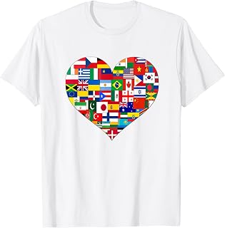 Flags of the Countries of the World, International T-Shirt