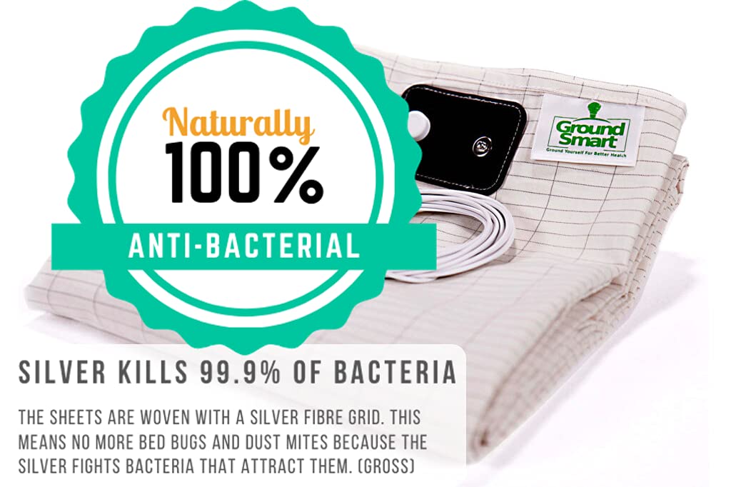 Earthing Sheets UK (203x160cm fitted) Grounding Sheets UK, Sleeping