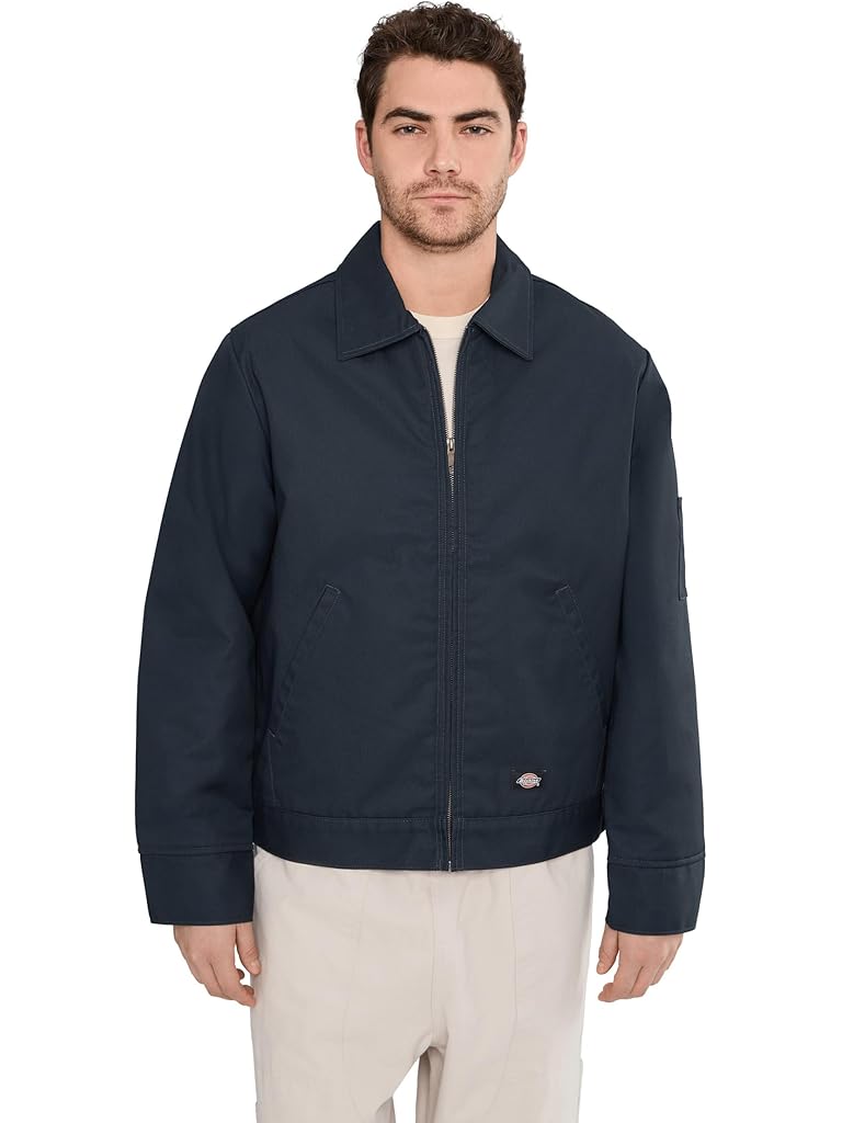 Navy Dickies Insulated Twill Eisenhower Jacket