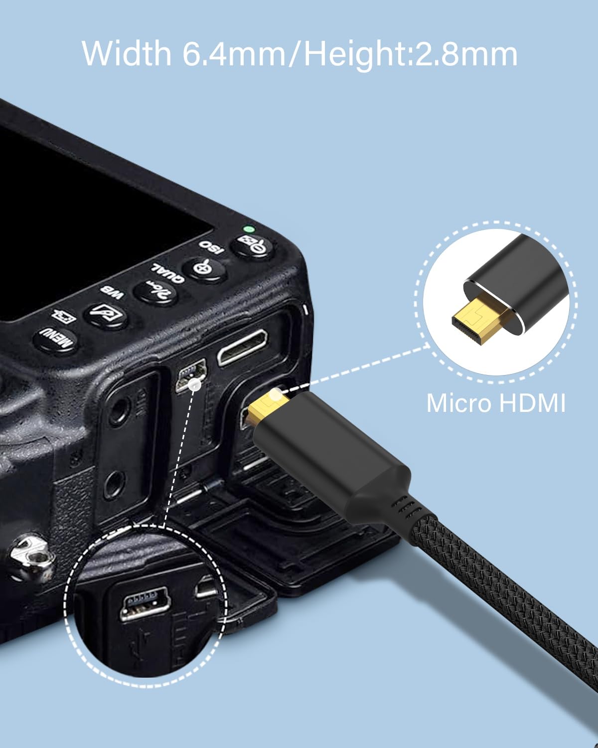 Ugreen Hdmi Camara Nikon UGREEN Micro HDMI To HDMI Cable 4K