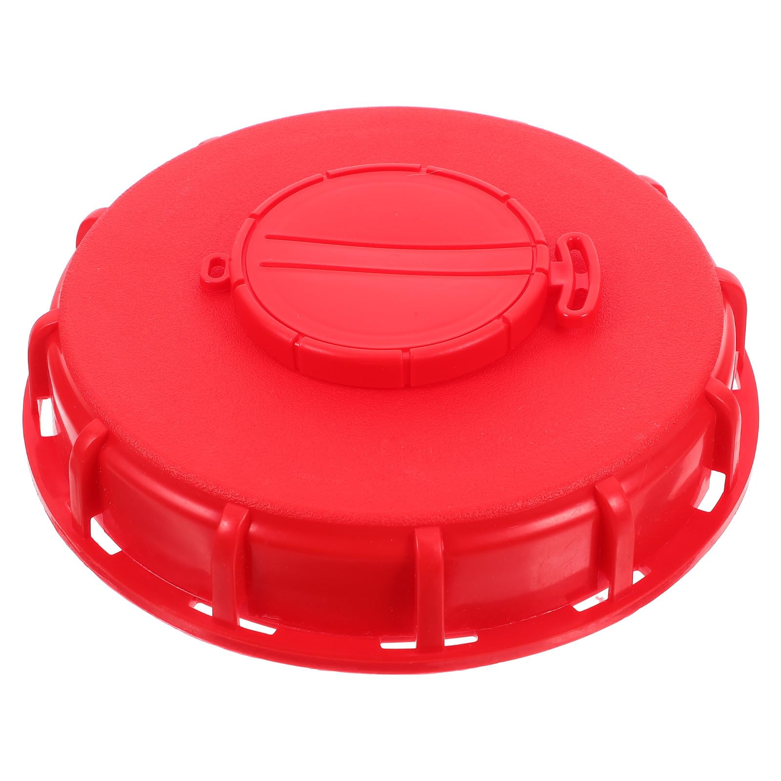 Tapa respirable para IBC, accesorio para contenedor de plástico rojo y almacenamiento de fluidos