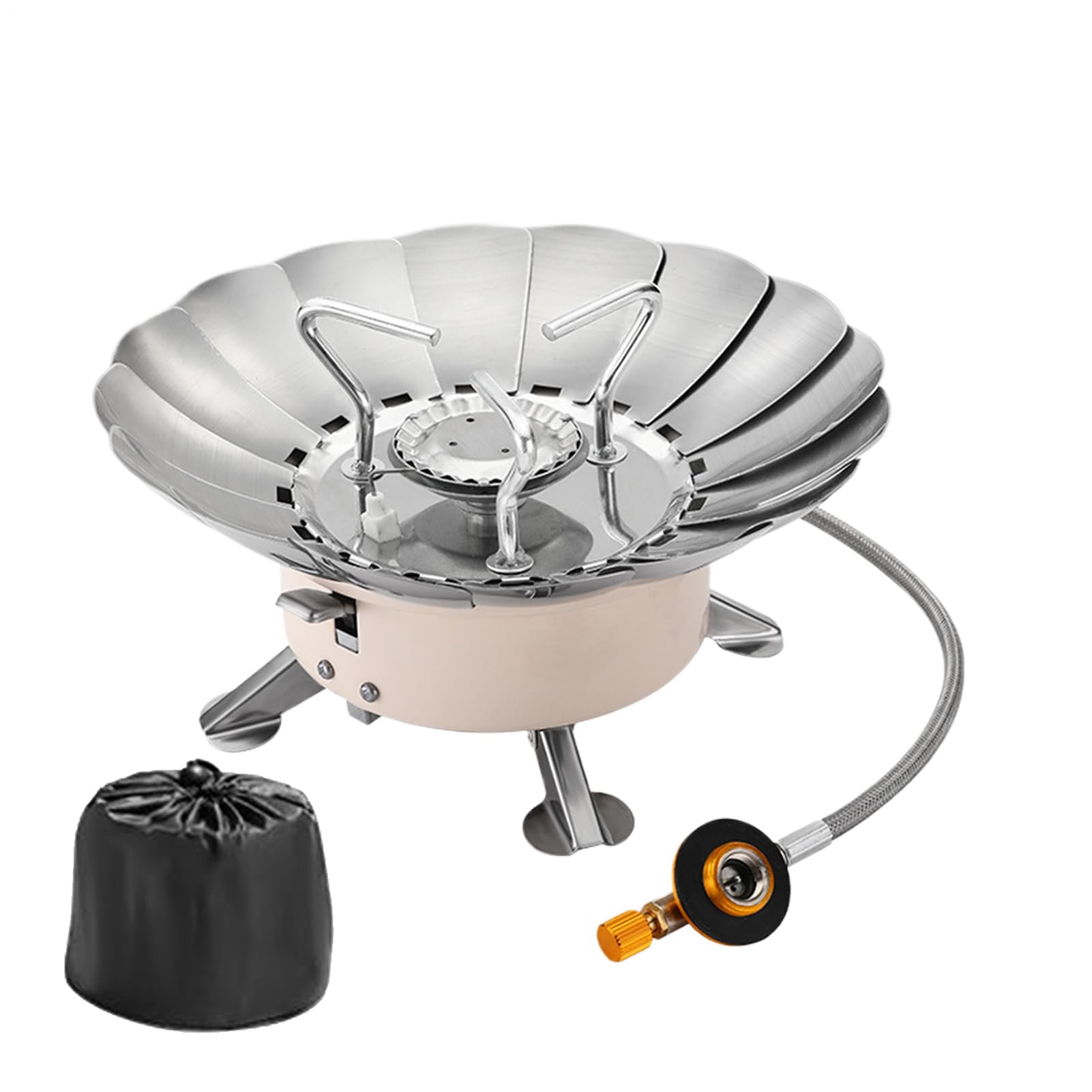 Brûleur de camping pliable pour pique-nique et repas chauds en randonnée