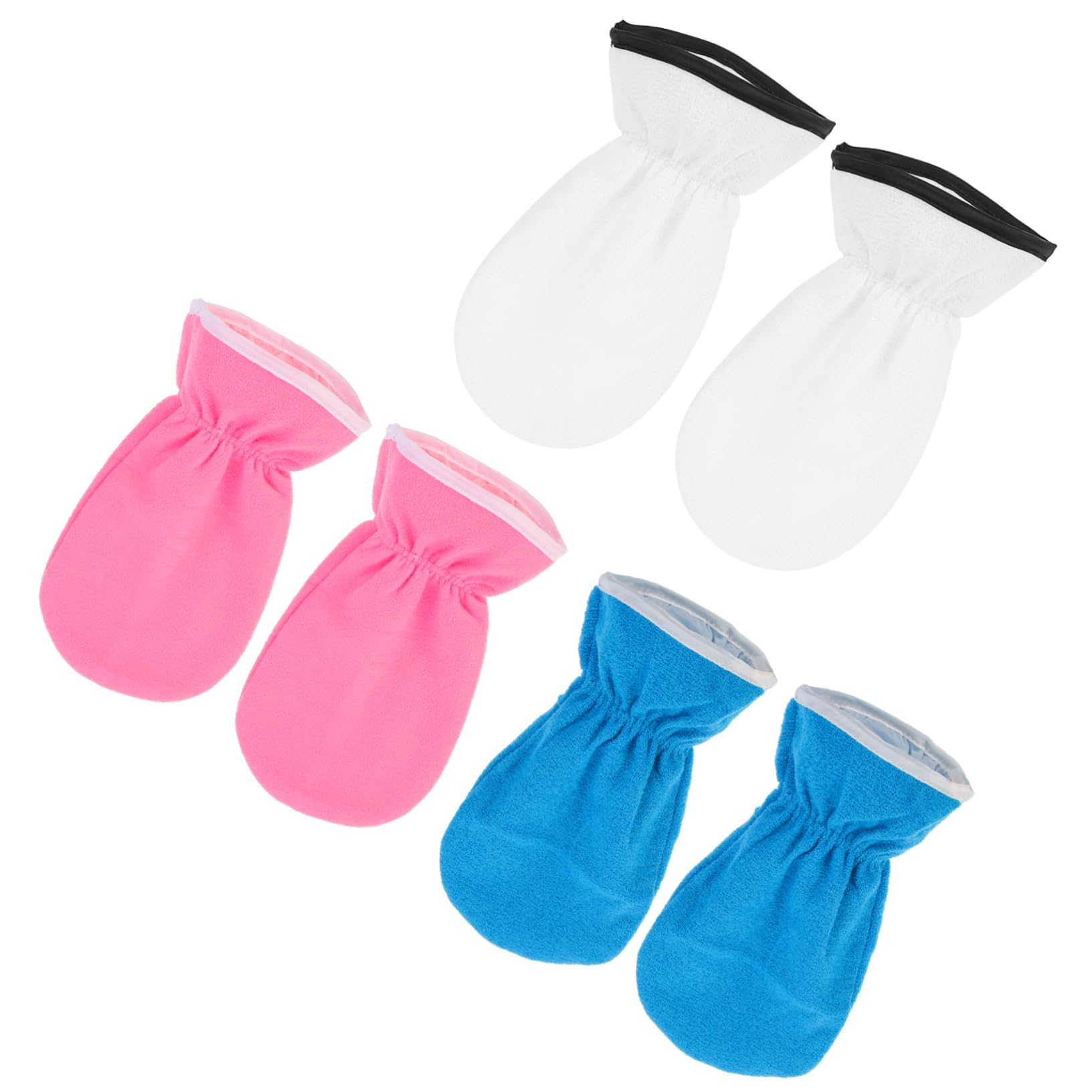 FOMIYES Paraffin Wax Mittens for Hands 3 Pairs Spa Gloves Hand Moisturizing Mittens Paraffin Mitts Wax Bath Gloves Spa
