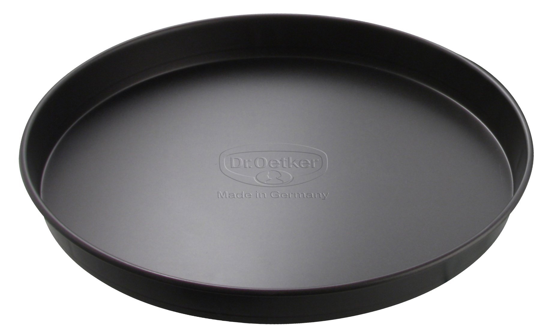 Dr.Oetker "Tradition Pizza/Baking Tray, Steel, Black, 30 cm