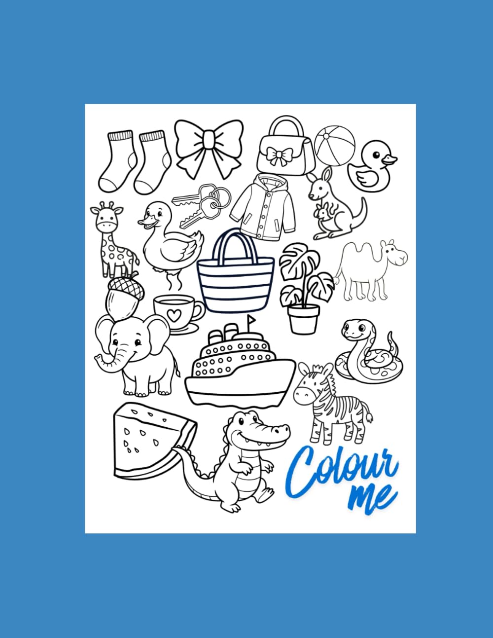 Colouring Books for kids: 3 to 6 Yrs Age Group by Subhobroto Chakroborty