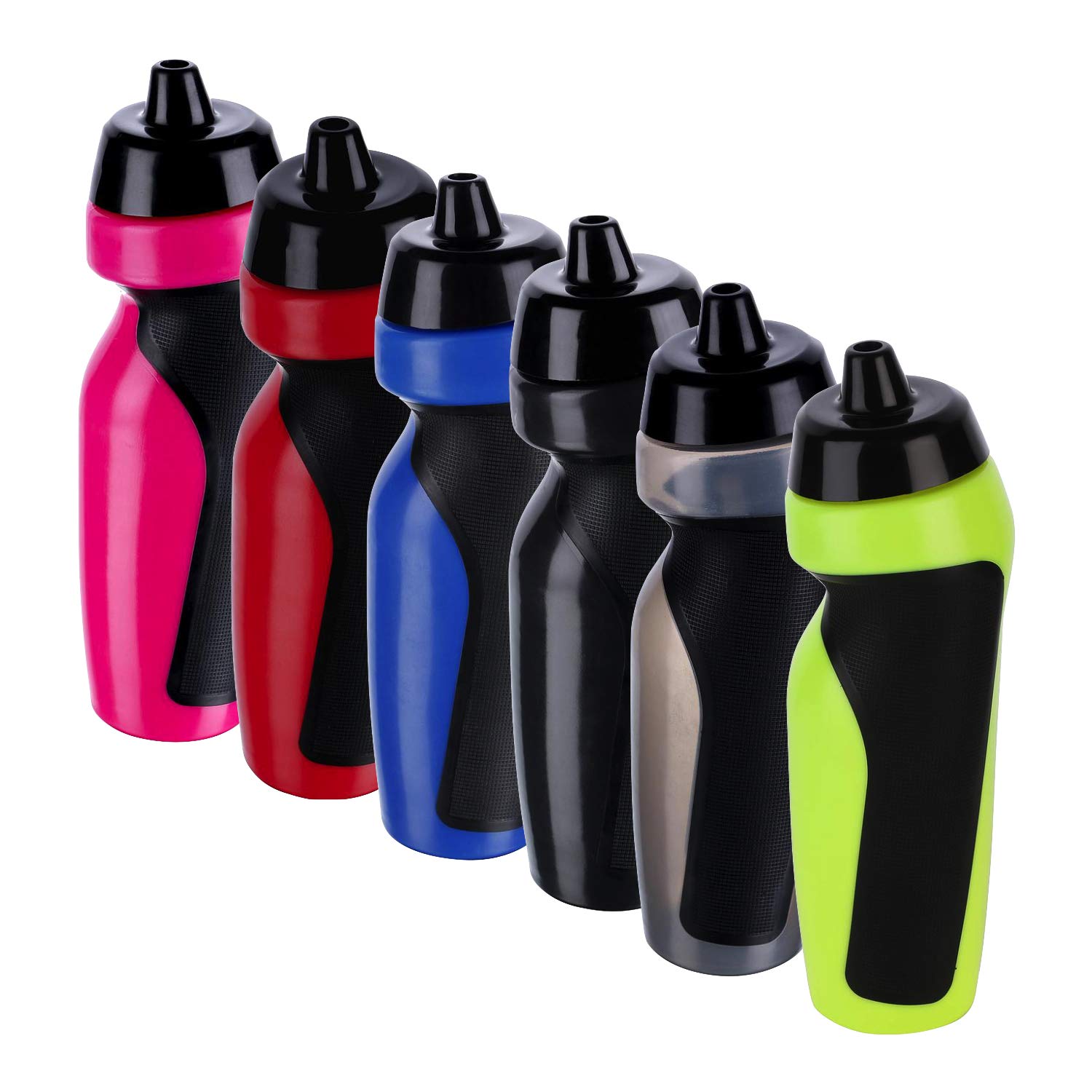 Sports Water Bottle 600ml (Black)