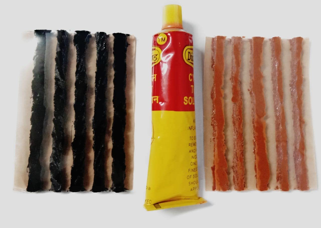 Seahorse Polymers Puncture Seal Strips Puncture Repair Strips Set of 10 Brown and Black Puncture Strips with Solution Tube/Adhesive (B09L5Q4PFT) Amazon Price History, Amazon Price Tracker
