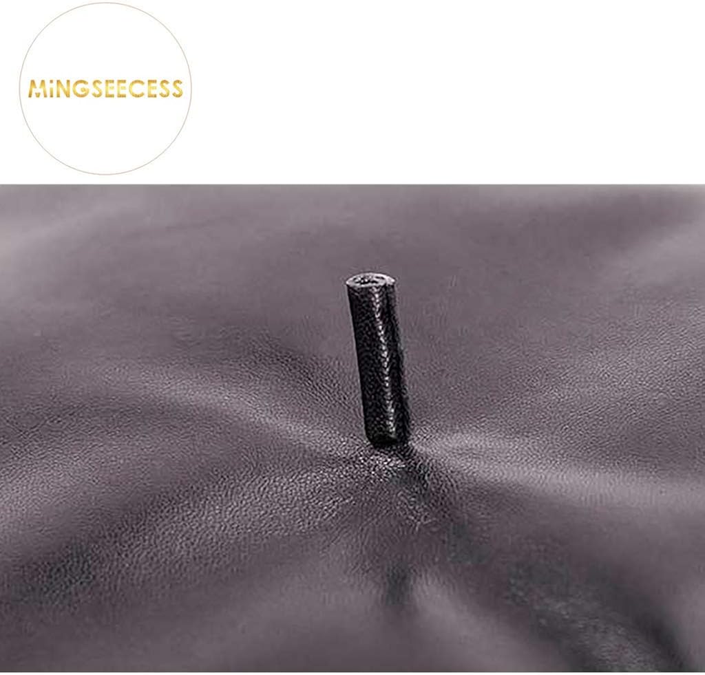 Miniatura 3 de MINGSEECESS Gorro casual de piel sintética para mujer