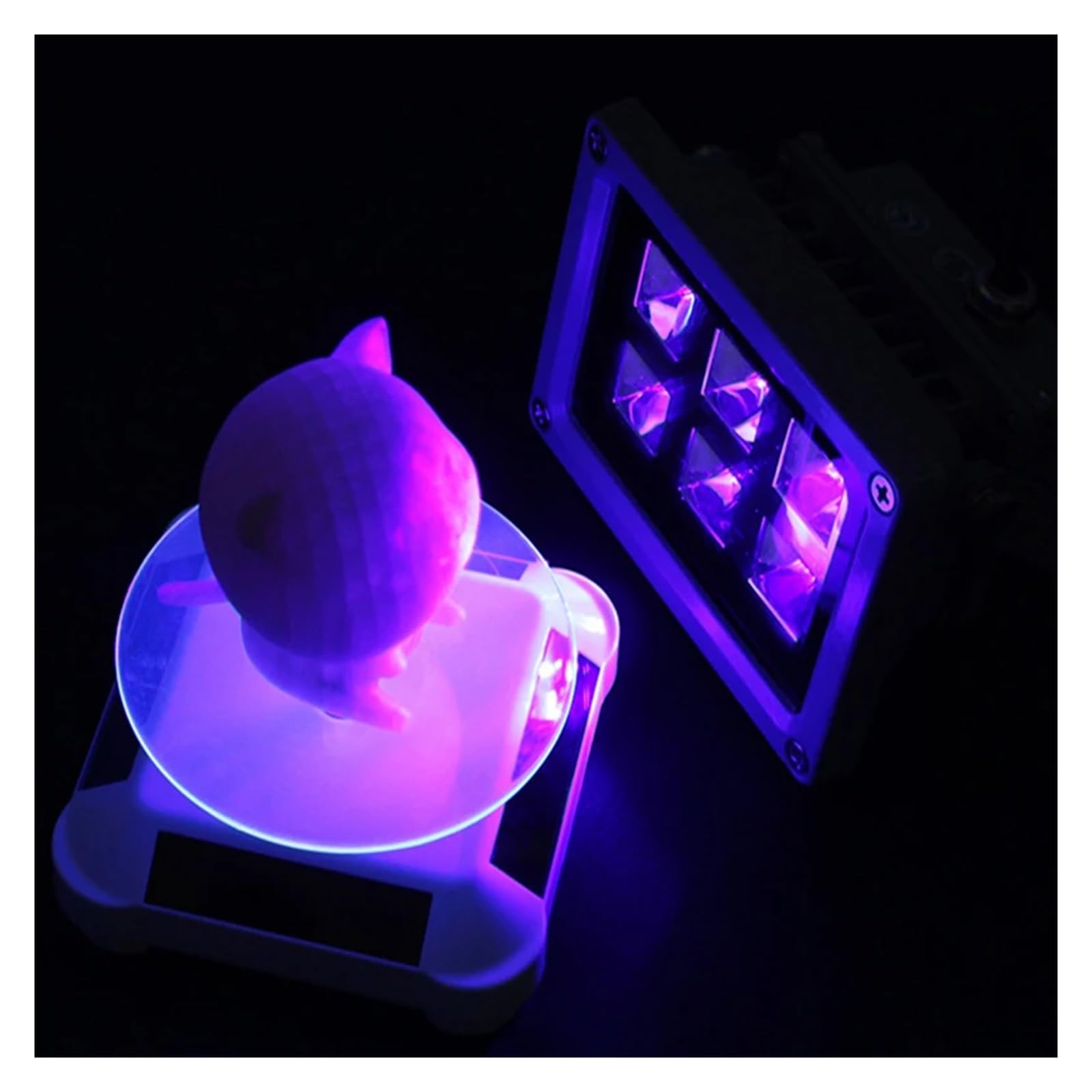 Luce LED UV, Lampada for polimerizzazione in resina UV LED 405nm 395nm 365nm Polimerizzazione rapida for stampante 3D SLA DLP Olio verde Solidificare la colla for cristalli Riparazione per unghie in g