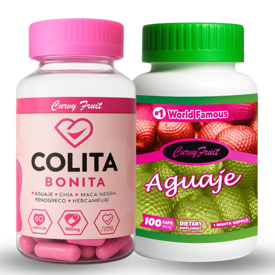 Amazon.com: Curvy Fruit Aguaje Colita Bonita - Booty Growth